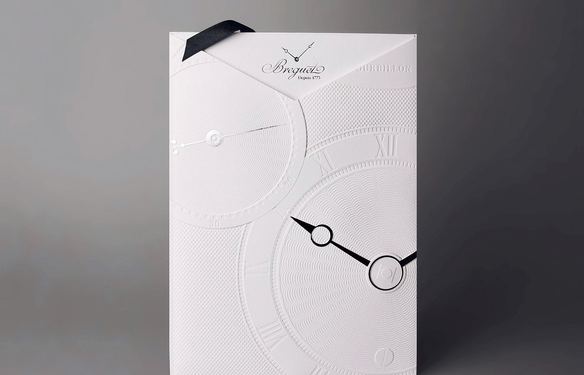 Breguet exhibition - Breguet Invitation card