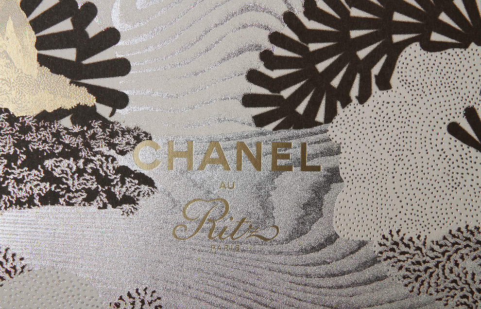 Chanel Ritz Brochure - Hot stamping