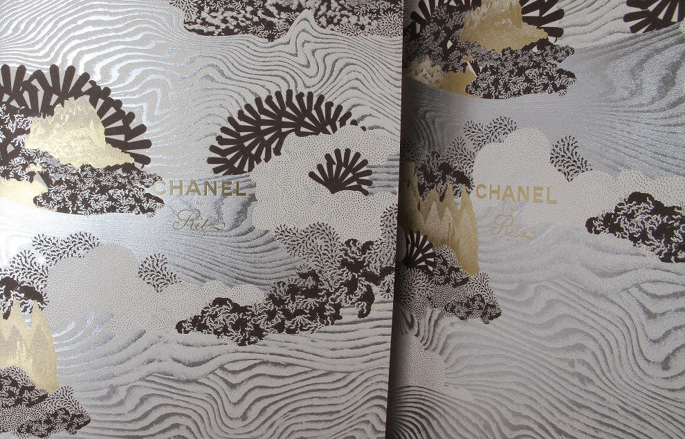 Chanel Ritz Brochure - Hot stamping