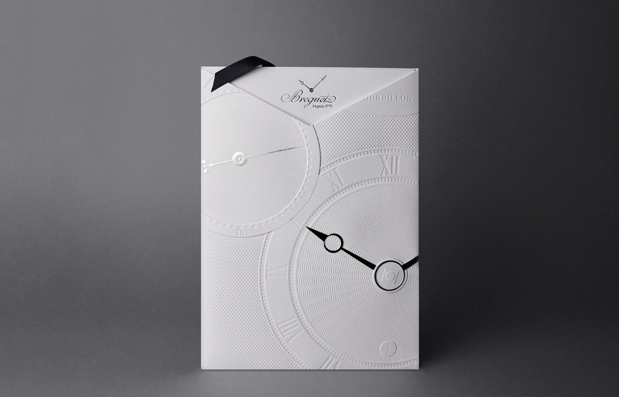 Breguet exhibition - Breguet Invitation card