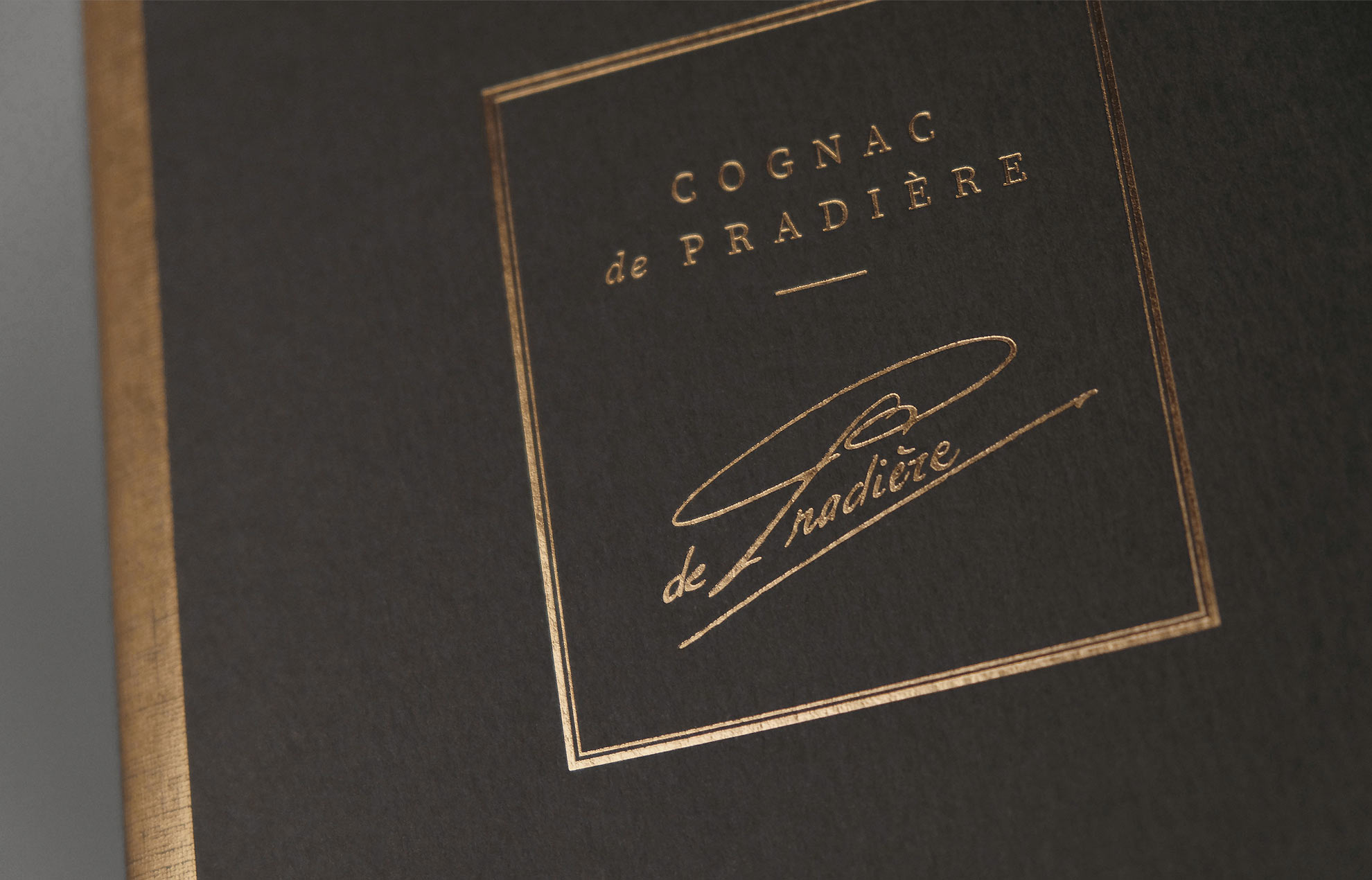 Cognac Pradière brochure